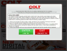 Tablet Screenshot of coltstudiogroup.org